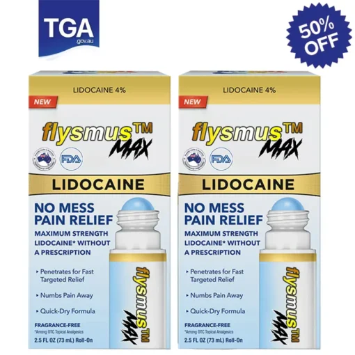 flysmus™ Lidocaine Scar-Free Pain Relief Healing Liquid