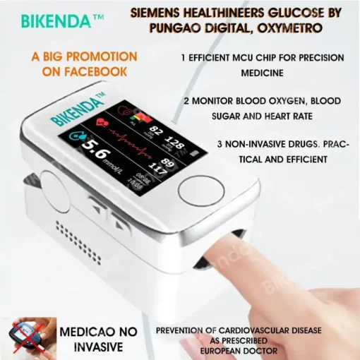 Bikenda™ A.M.A.-Approved Non-Invasive Blood Sugar Monitor