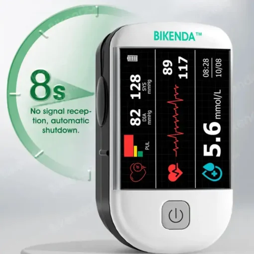 Bikenda™ Next-Generation Smart 3-in-1 Non-Invasive Laser Glucose Meter