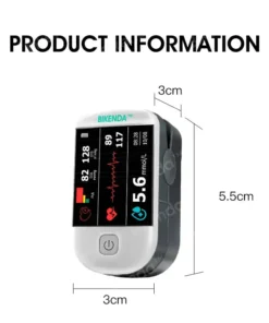 Bikenda™ Next-Generation Smart 3-in-1 Non-Invasive Laser Glucose Meter