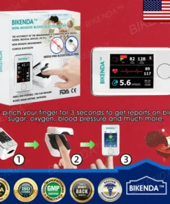 Bikenda™ Non-Invasive Blood Glucose Monitor + Exclusive Gift