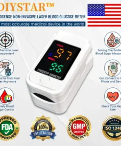 DIYSTAR™ GlucoSense Non-Invasive Laser Blood Glucose Meter