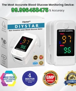 DIYSTAR™ GlucoSense Non-Invasive Laser Blood Glucose Meter