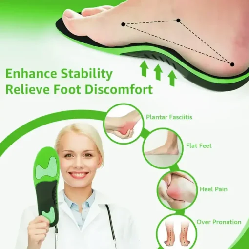 Fivfivgo™ EarthConnect Carbon Fiber Grounding Therapy Insoles