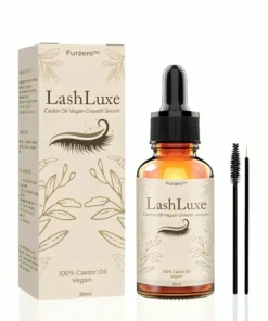 Furzero™ LashLuxe Castor Oil Vegan Growth Serum