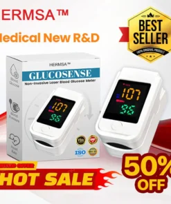 GlucoSense Non-Invasive Laser Blood Glucose Meter - ✅99.8curacy