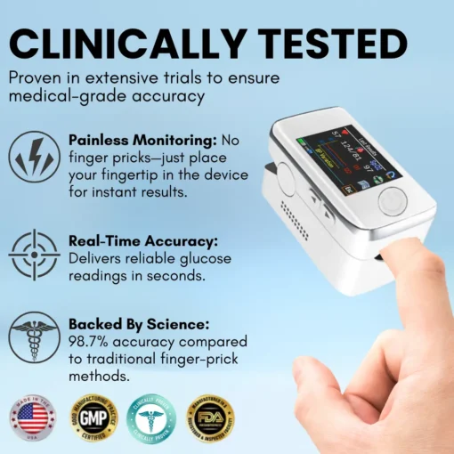 Glycenx™ Precision Glucose Monitoring Device -LIMITED-TIME OFFER | Effortless Glucose Monitoring for Less! 💕🎉