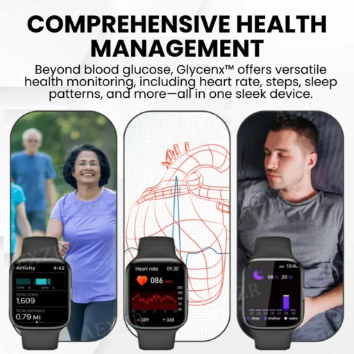 Glycenx™ 👩‍⚕️Recommended by Experts!👨‍⚕️ AI Blood Glucose Monitoring Wristband 🎉🅂🄰🄻🄴🅂 🅴🅽🅳 🆂🅾🅾🅽🎉