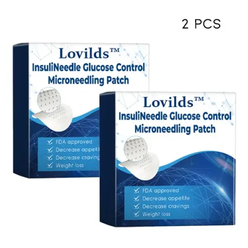 Lovilds™ InsuliNeedle Glucose Control Microneedling Patch