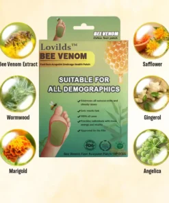 Lovilds™ LymphTox Bee Detox Foot Patches