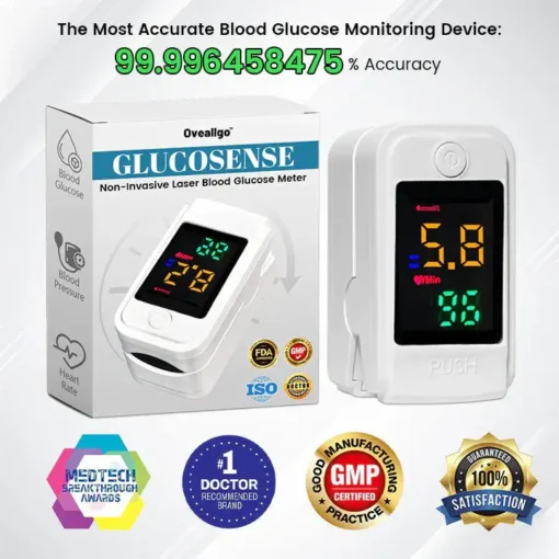 Oveallgo™ Glucosense Non-lnvasive Laser Blood Glucose Meter