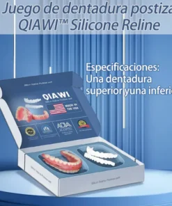 QIAWI™- Premium Custom Silicone Denture Set