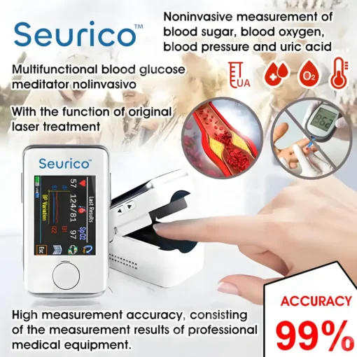 Seurico™ Noninvasive Laser-Precision Glucose Monitor