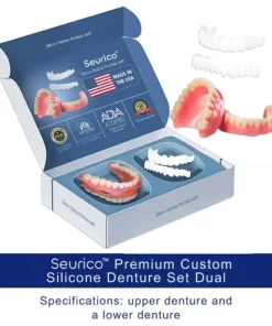 Seurico™ Premium Custom Silicone Denture Set Dual