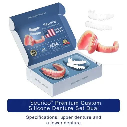 Seurico™ Premium Custom Silicone Denture Set Dual