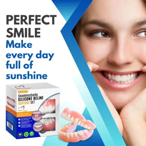 Seurico™ SeamlessSmile Silicone Reline Denture Set