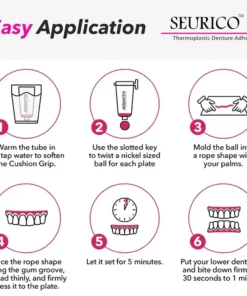 Seurico™ Thermoplastic Denture Adhesive