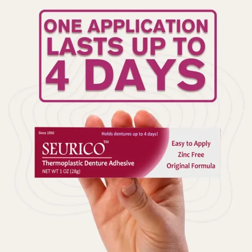 Seurico™ Thermoplastic Denture Adhesive