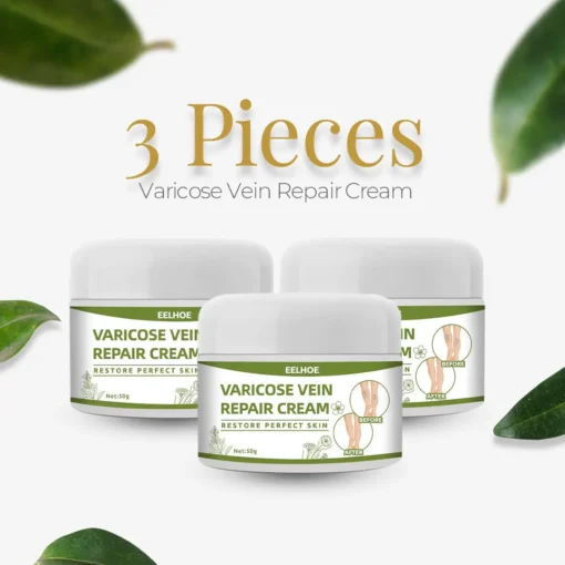 Varicose™ Vein Repair Cream (Point AAD Recommended) for Varicose Vein Removal, Spider Veins