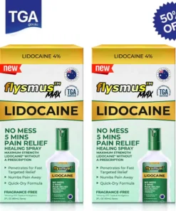 flysmus™ Lidocaine Scar-Free 5Mins Pain Relief Healing Spray